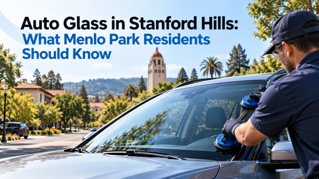Auto Glass in Stanford Hills: What Menlo Park Residents Should Know